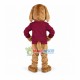 Serious Employee Dog Mascot Costume For Company Serious Employee Dog Mascot Costume For Company
