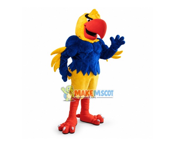 Hale Muscle Eagle Mascot Adult Size Costume Hale Muscle Eagle Mascot Adult Size Costume