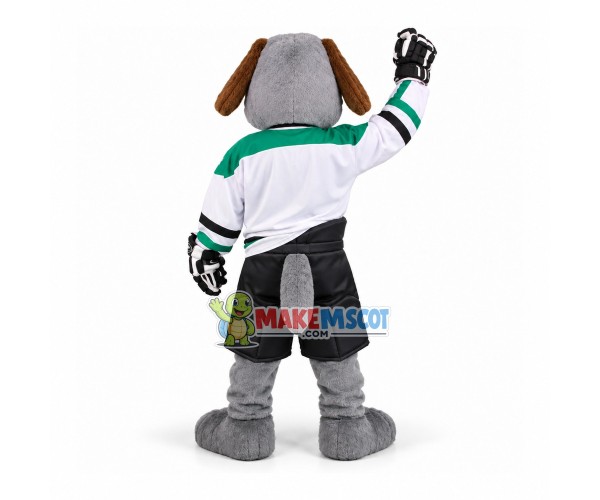 Healthy Dog Of The Food Center Mascot Costume Healthy Dog Of The Food Center Mascot Costume