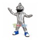 Silver Big Mouth Sea Fish Mascot Costume Silver Big Mouth Sea Fish Mascot Costume