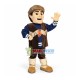 Enthusiastic Rustic Villager Mascot Costume Enthusiastic Rustic Villager Mascot Costume