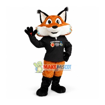 Test Fox of Professional Language Agency Mascot Costume Test Fox of Professional Language Agency Mascot Costume