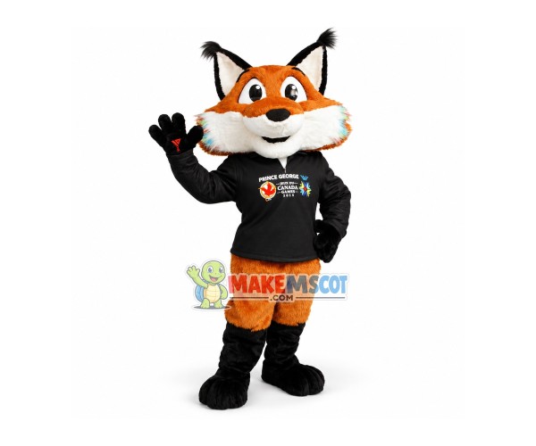 Test Fox of Professional Language Agency Mascot Costume Test Fox of Professional Language Agency Mascot Costume