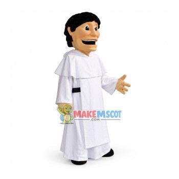 Chanting Priest In The Church Mascot Costume Chanting Priest In The Church Mascot Costume
