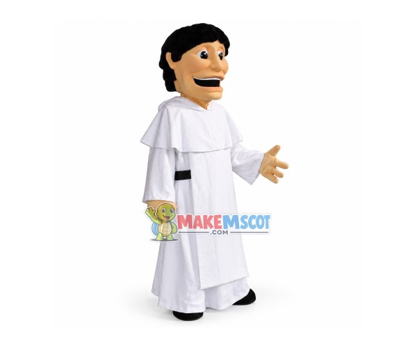 Chanting Priest In The Church Mascot Costume