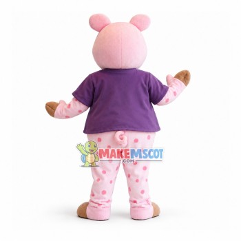 Tutor Pink Pig Mascot Costume For Money Management Tutor Pink Pig Mascot Costume For Money Management