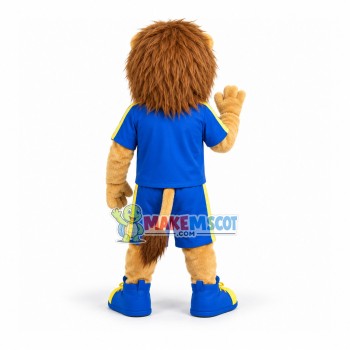 Lively Player Little Lion Mascot Costume Lively Player Little Lion Mascot Costume