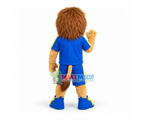 Lively Player Little Lion Mascot Costume Lively Player Little Lion Mascot Costume