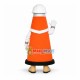 Roadblock Engineer of Service Website Mascot Costume Roadblock Engineer of Service Website Mascot Costume