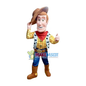 Toy Woody Mascot Costume Toy Woody Mascot Costume