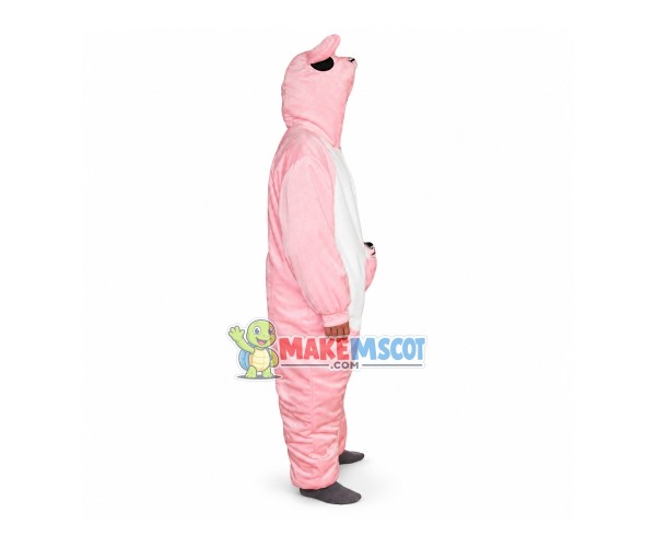 Pink Kangaroo Mascot Costume for Adult