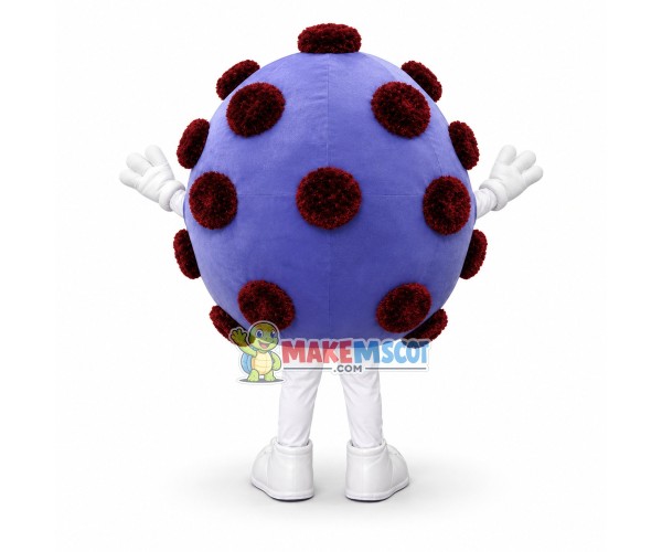 Malignant Human Immunodeficiency Virus Mascot Costume Malignant Human Immunodeficiency Virus Mascot Costume