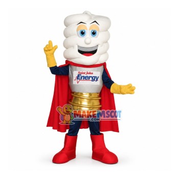Energy-saving Lamp For Energy Company Mascot Costume