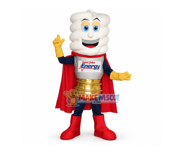 Energy-saving Lamp For Energy Company Mascot Costume Energy-saving Lamp For Energy Company Mascot Costume