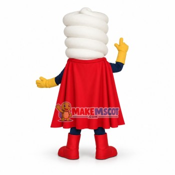 Energy-saving Lamp For Energy Company Mascot Costume Energy-saving Lamp For Energy Company Mascot Costume
