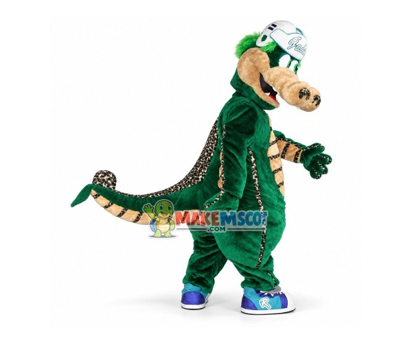 Leopard Dragon With Protruding Nose Mascot Costume Leopard Dragon With Protruding Nose Mascot Costume