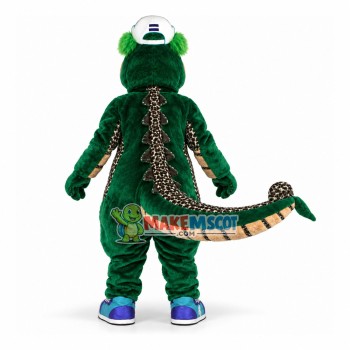 Leopard Dragon With Protruding Nose Mascot Costume Leopard Dragon With Protruding Nose Mascot Costume