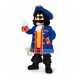 One-eyed Pirate Exploring The Ocean Mascot Costume One-eyed Pirate Exploring The Ocean Mascot Costume