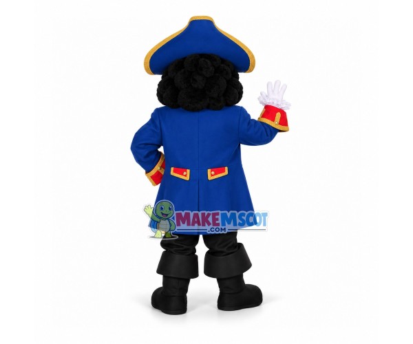 One-eyed Pirate Exploring The Ocean Mascot Costume One-eyed Pirate Exploring The Ocean Mascot Costume