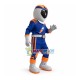 Confident Racer of The Rockets Mascot Costume