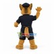 Arrested Police Wolf Dog of The Police Station Mascot Costume Arrested Police Wolf Dog of The Police Station Mascot Costume
