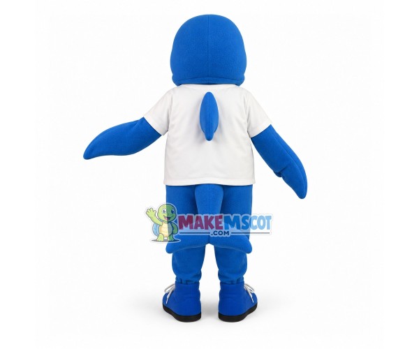 Purified Religious Dolphin Mascot Costume Purified Religious Dolphin Mascot Costume
