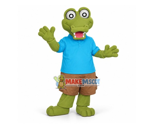 Neat Army Commander Frog Mascot Costume Neat Army Commander Frog Mascot Costume