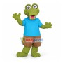 Neat Army Commander Frog Mascot Costume