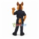 Police Officer Dog of The Police Station Mascot Costume Police Officer Dog of The Police Station Mascot Costume