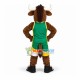 Patience Brown Bull Player Mascot Costume Patience Brown Bull Player Mascot Costume