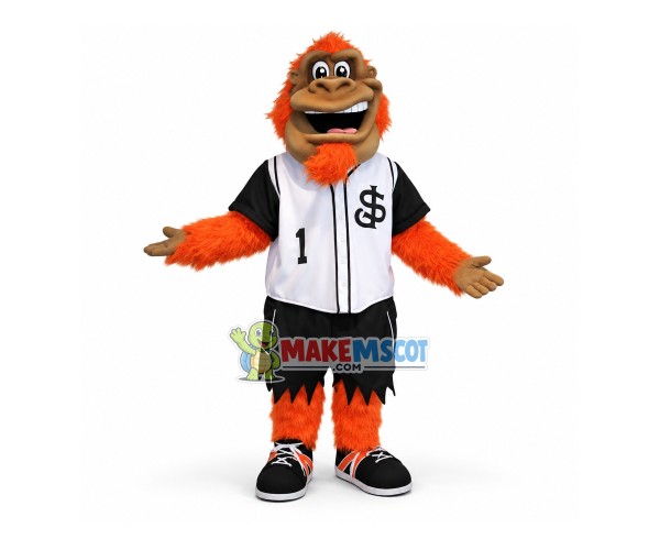 Talented Monkey of The College Mascot Costume