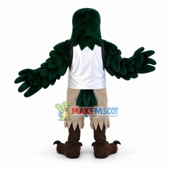 Fierce Golden-billed Falcon Mascot Costume Fierce Golden-billed Falcon Mascot Costume