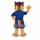 Police Dog In Uniform Mascot Adult Costume Police Dog In Uniform Mascot Adult Costume