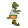 Frightening Green Tyrannosaurus Mascot Costume