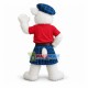 Long-haired Dog In Blue Kilt Mascot Costume Long-haired Dog In Blue Kilt Mascot Costume