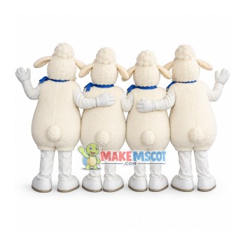 United Sheep of Team Mascot Costume
