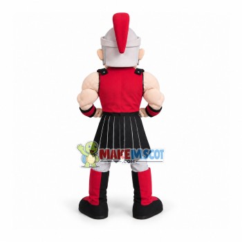 Imposing Muscular Soldier Mascot Costume Imposing Muscular Soldier Mascot Costume