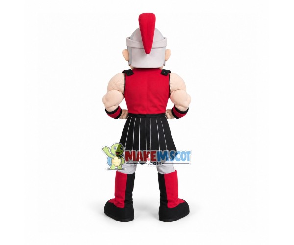 Imposing Muscular Soldier Mascot Costume Imposing Muscular Soldier Mascot Costume