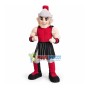 Imposing Muscular Soldier Mascot Costume