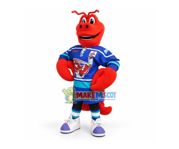 Power Club Member Lobster Mascot Costume Power Club Member Lobster Mascot Costume