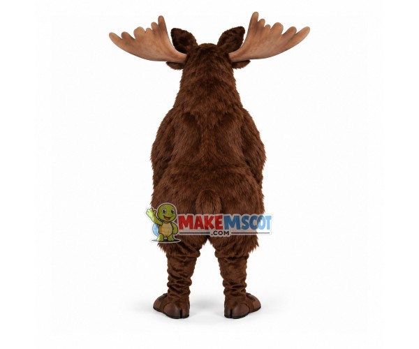 Long Fur Reindeer Mascot Customized Costume Long Fur Reindeer Mascot Customized Costume