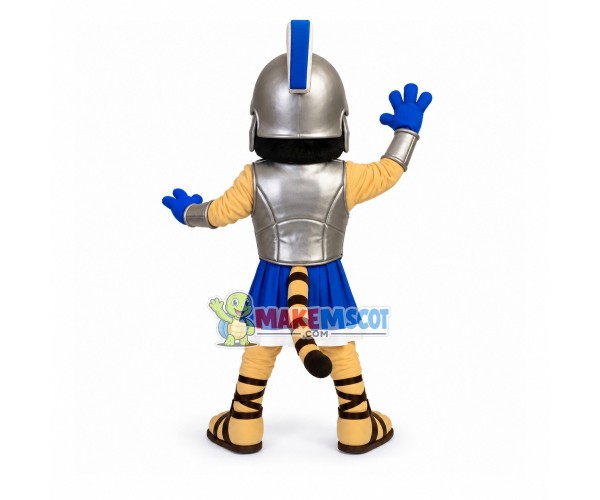 Bearded Brutal Spartan Warrior Mascot Costume Bearded Brutal Spartan Warrior Mascot Costume
