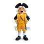 Ecstatic Medieval Nobility Man Mascot Costume