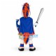 White Horse Warrior Mascot Costume With Both Offense and Defense White Horse Warrior Mascot Costume With Both Offense and Defense