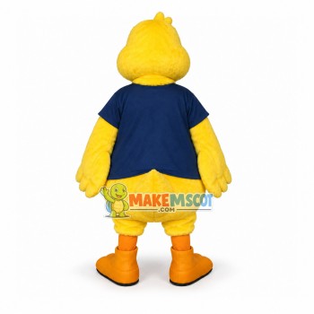 Hobbled Yellow Plush Duck Mascot Costume Hobbled Yellow Plush Duck Mascot Costume
