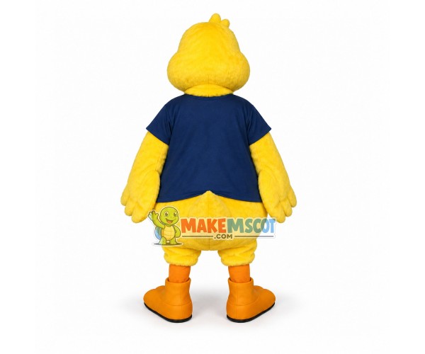 Hobbled Yellow Plush Duck Mascot Costume Hobbled Yellow Plush Duck Mascot Costume