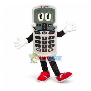 Vintage Phone Mascot Costume For Communications Company Vintage Phone Mascot Costume For Communications Company