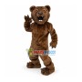 Vigorous Brown Bear Mascot Plush Costume
