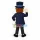 Affable Fat Principal Mascot Costume For School Affable Fat Principal Mascot Costume For School