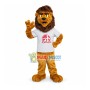 Energetic Lion of High School Mascot Costume